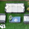 jamaica 5 seater outdoor sofa + coffee table