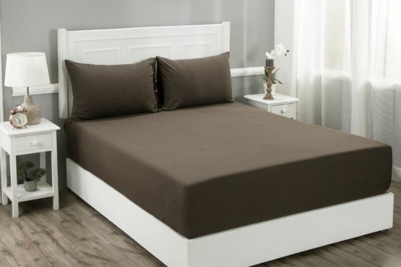 cotsmere brown single duvet cover + 1 pillow case
