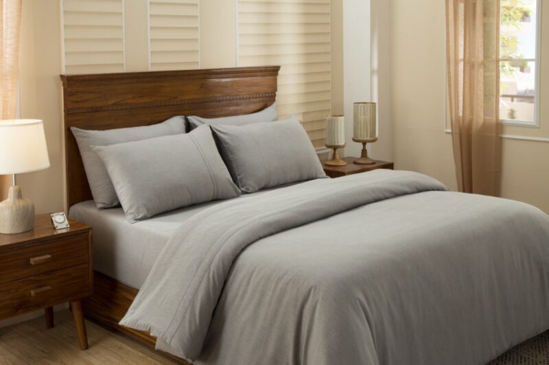 cotsmere grey marble single duvet cover + 1 pillow case
