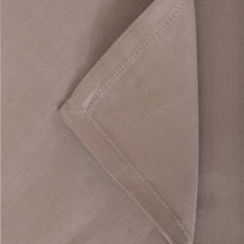viola simply taupe king fitted sheet