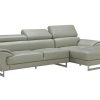 pedro leather chaise