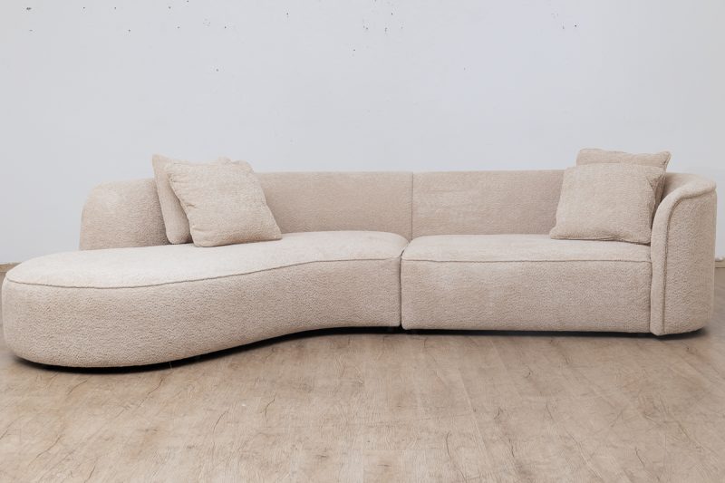 ezra fabric corner sofa