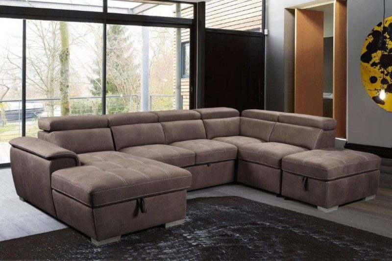 capri fabric corner sofa