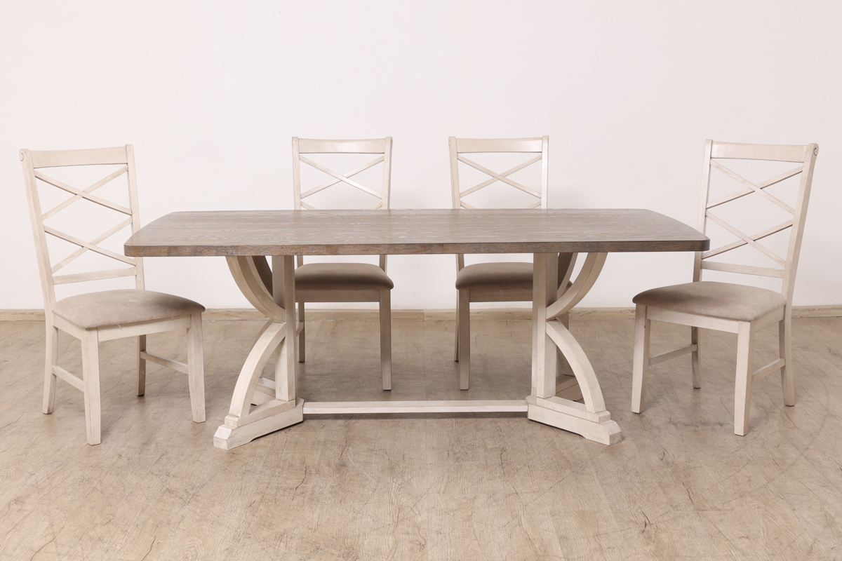 monterey dining table + 6 chairs