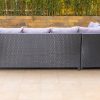 stockholm outdoor corner sofa + coffee table