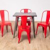 choma dining table + 4 chairs