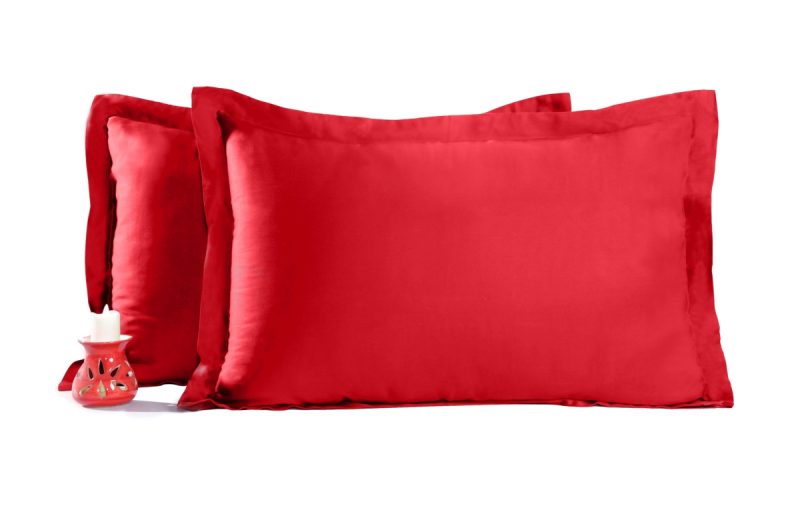 viola lacquer red pillow cases