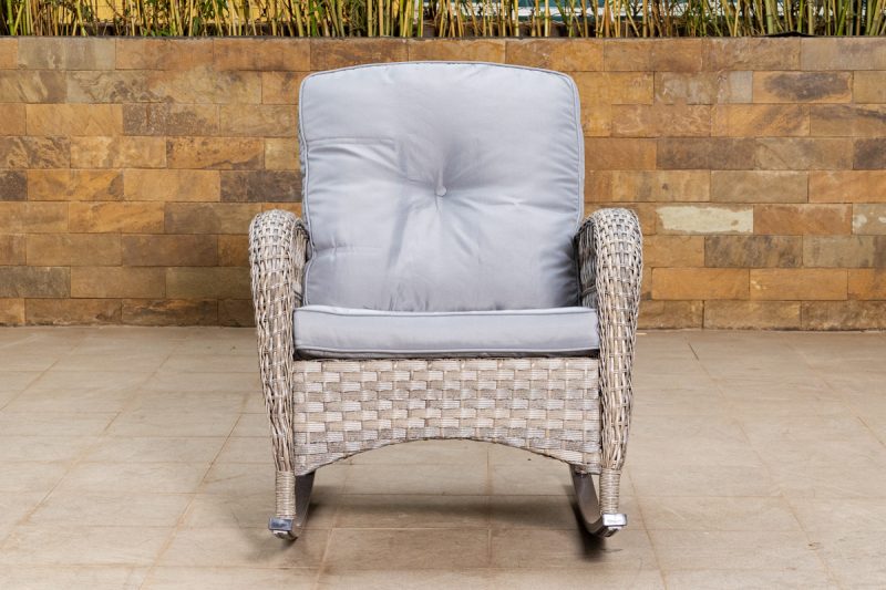 rocky outdoor rocking chair