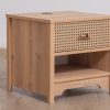 latte single bed + 1 nightstand + study desk + chiffonier + sleepezee single size  mattress