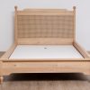 latte single bed + 1 nightstand + study desk + chiffonier + sleepezee single size  mattress