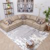 sushi leather corner sofa