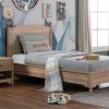 latte single bed + 1 night stand