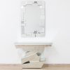 camille console table and mirror