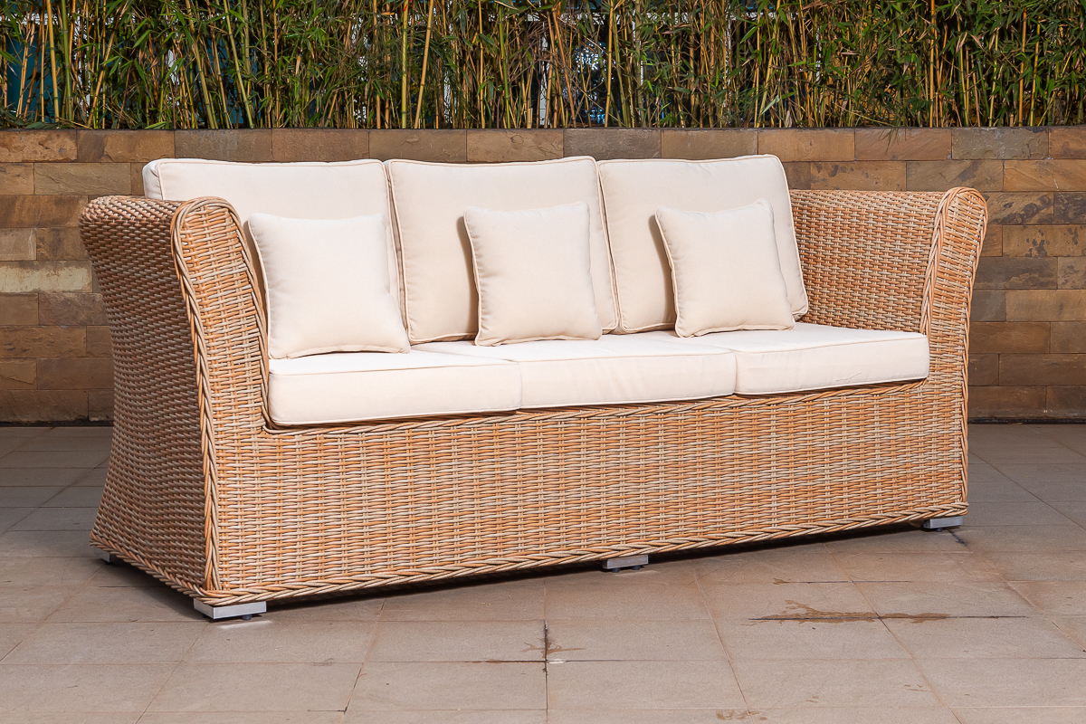 roma 5 seater outdoor sofa (3+1+1+coffee table)