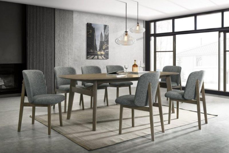 alston dining table + 8 chairs