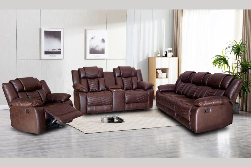 ariya 7 seater fabric recliner sofa (3+2+1+1)