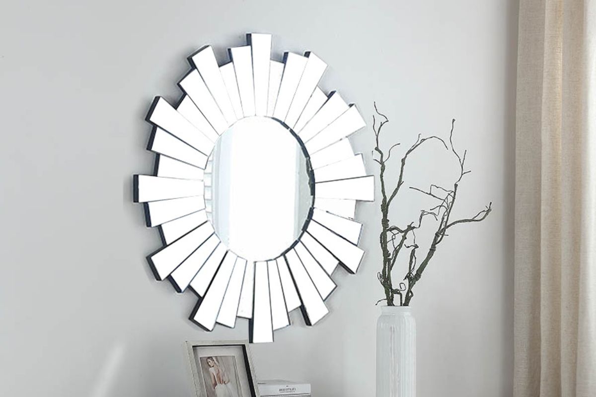 mirrored wall decor - cohens