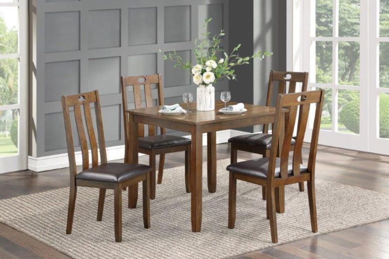 kasey dining table + 4 chairs