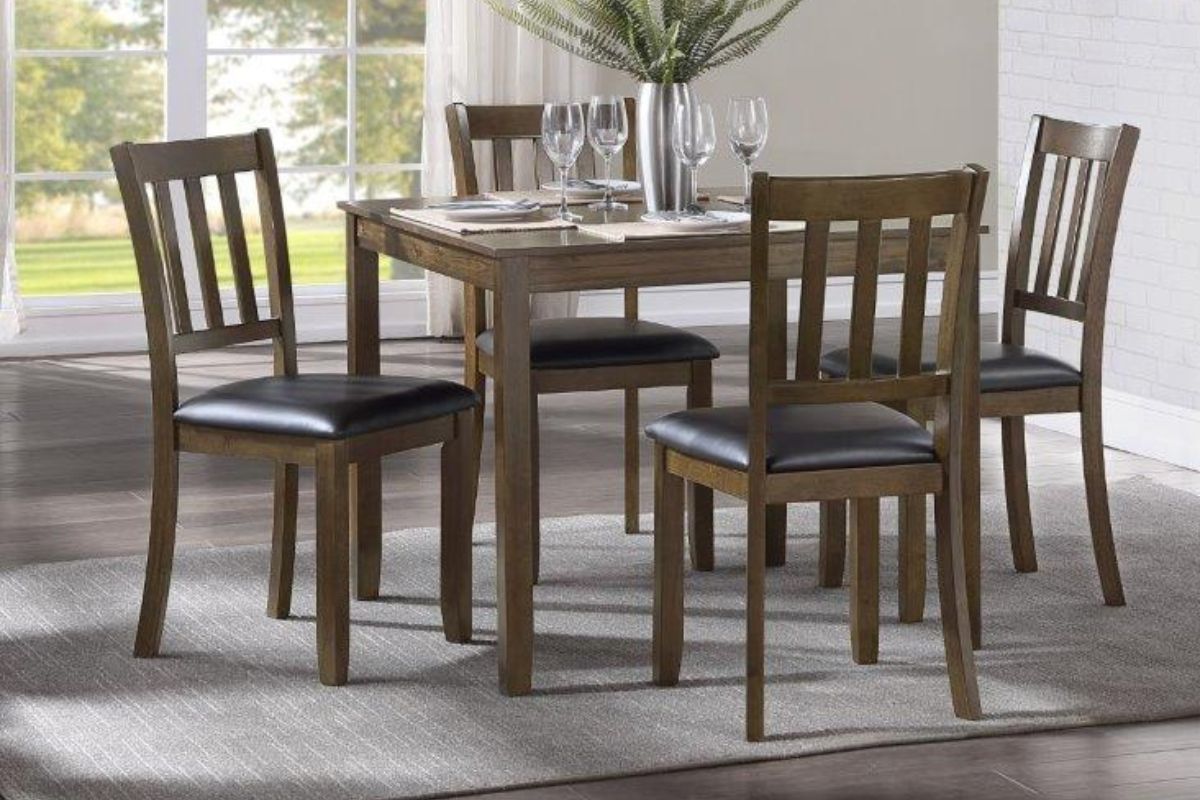 laurent dining table + 4 chairs