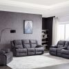 brady 7 seater fabric recliner sofa (3+2+1+1)