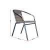 nicobar outdoor dining chair