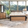 helena queen bed + 1 nightstand + dresser mirror