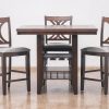 skandi dining table + 4 chairs