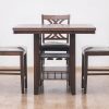 skandi dining table + 4 chairs