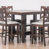 skandi dining table + 4 chairs