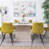 saint tropez dining table with extendable top (table + 6 chairs)