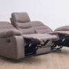 lexington 7 seater fabric recliner sofa (3+2+1+1)