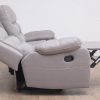 lexington 7 seater fabric recliner sofa (3+2+1+1)