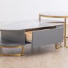 d'or 2 piece sintered stone coffee table