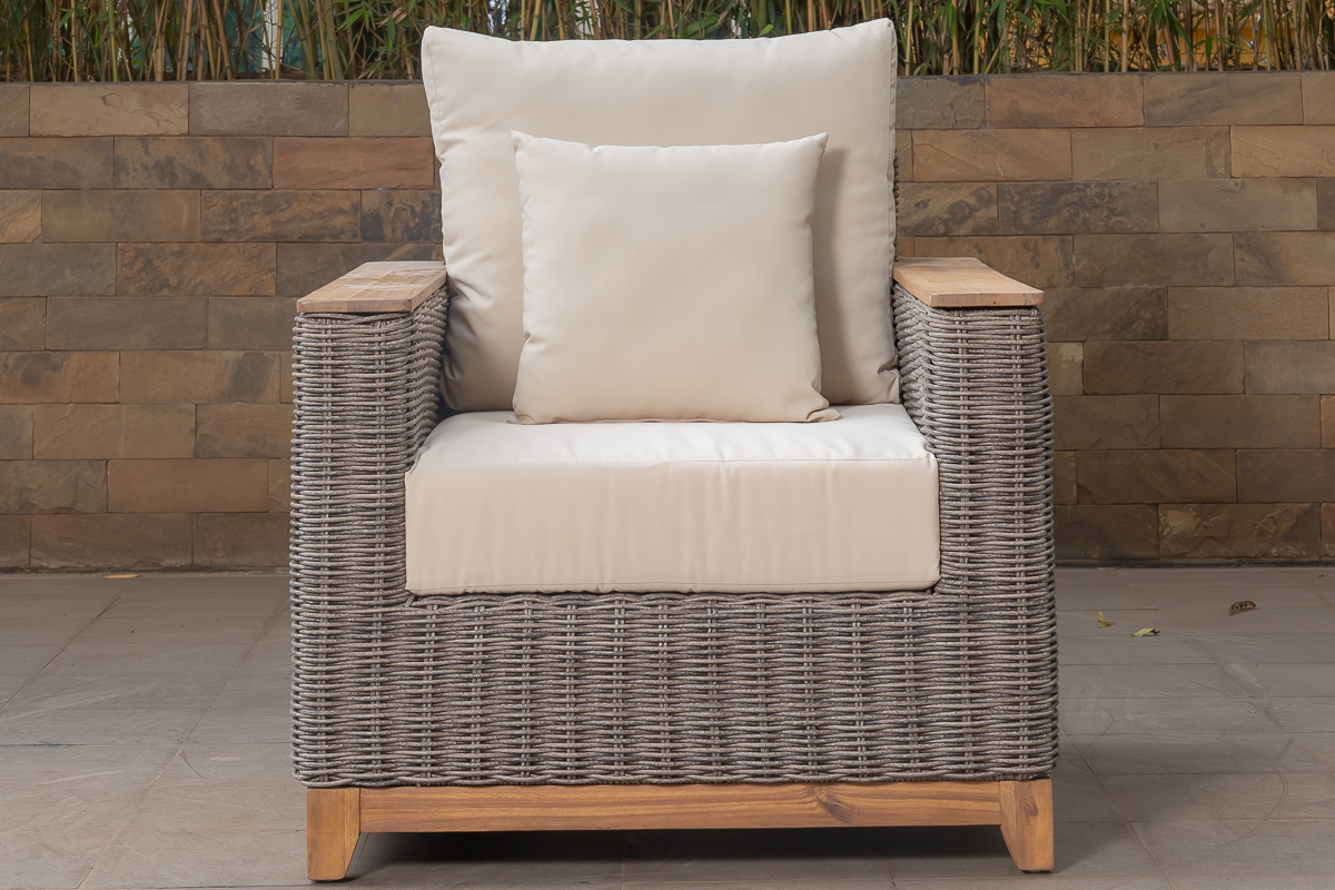 kentucky 6 seater outdoor sofa (3+2+1) + coffee table