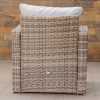 barbados 4 seater outdoor sofa (2+1+1) + coffee table