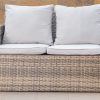 barbados 4 seater outdoor sofa (2+1+1) + coffee table