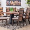 angela dining table + 8 chairs