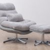 hayley swivel lounge chair + footstool (copy)