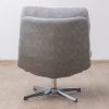 hayley swivel lounge chair + footstool