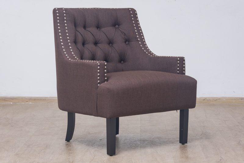 portland fabric accent chair