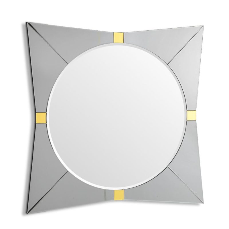 mirrored wall decor -sunburst-20h2302