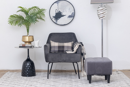 benny  fabric accent chair