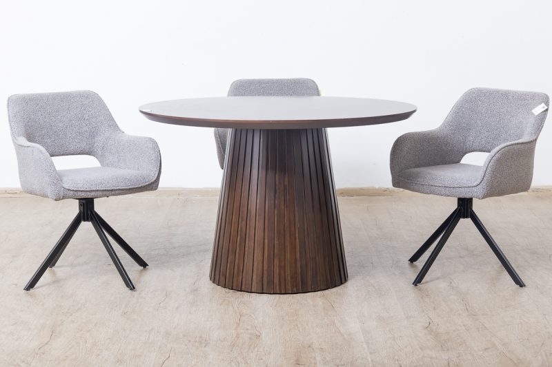 piper-1.2m - dining table + 4 chairs