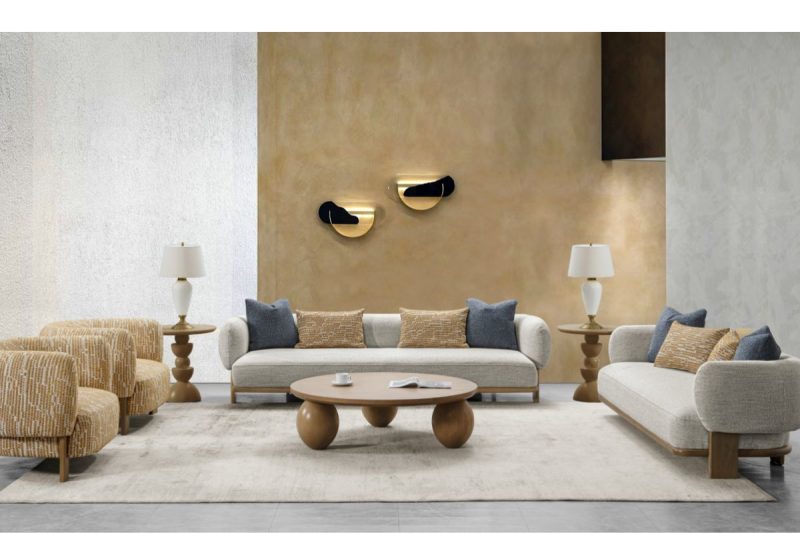 lasalle 9 seater fabric sofa (4+3+1+1)
