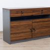 l5-b1212- low level credenza bookcase.