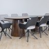 hillhurst dining table + 8 chairs