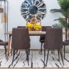 flemens dining table +  6 cora chairs