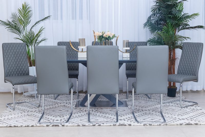 loyal dining table + 8 chairs