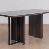 furion glass top dining table