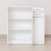 opti tall storage cabinet (3 door + 2 drawers)